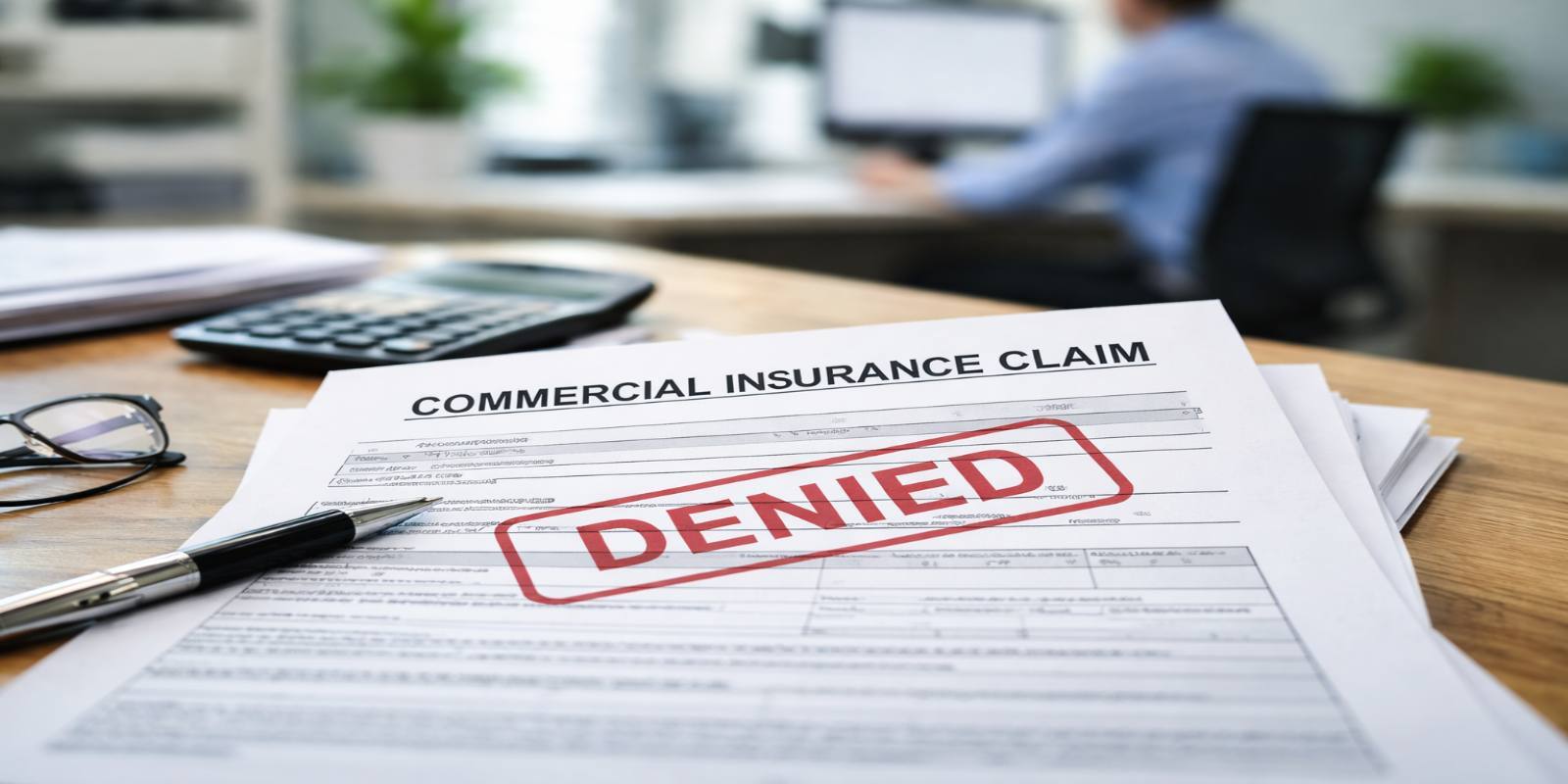 Commercial Insurance Claim Denied.